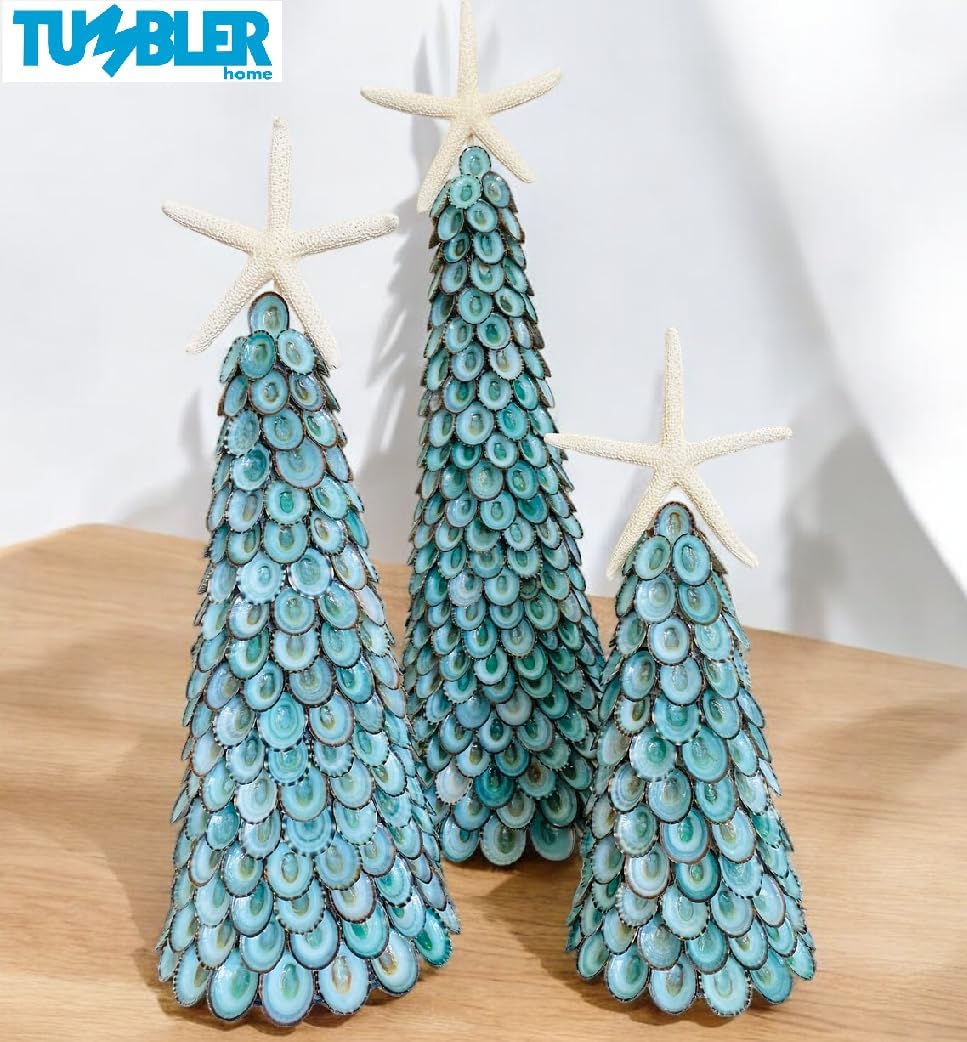 Sea Shells for Crafting, 40pcs of Small Shells 0.5" to 1" inch Green Limpet Seashells for Crafts, Decoration & Coastal Décor