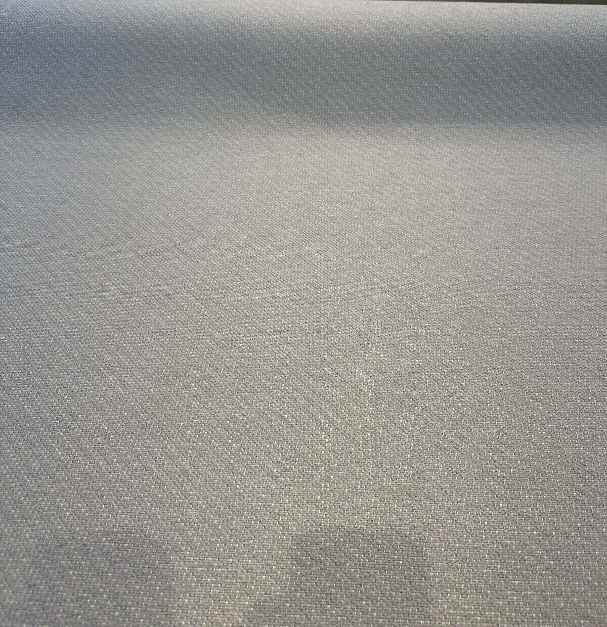 1 yard Gray Gunmetal Tweed Chenille Outdoor Upholstery Fabric for Cushions Drapes Pillows 54-Inch