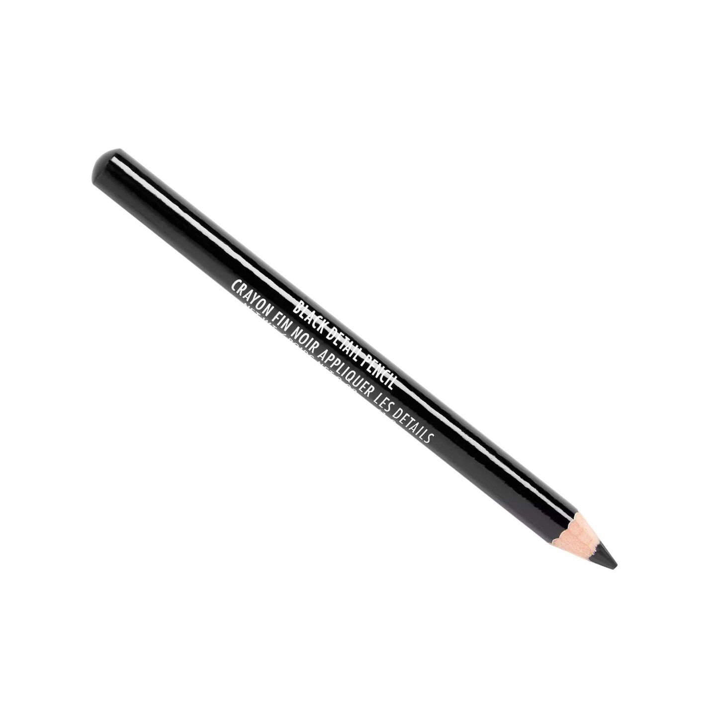 Black Detail Makeup Pencil Precision Liner for Eyes, Brows &#x26; Creative Looks