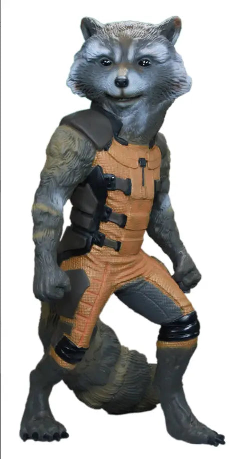 Guardians of the Galaxy Rocket Raccoon Life Size Statue NECA