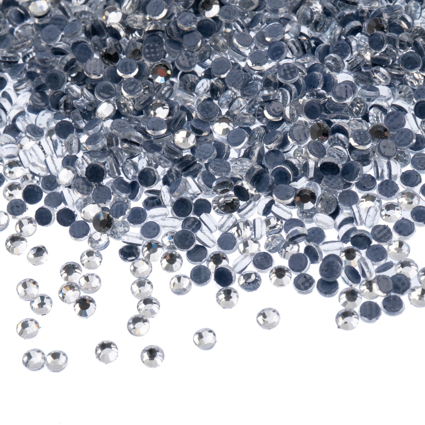 Crystal Lane DIY SS6 (2mm) Hot-fix Glass Flat Backs Rhinestones, 1440pcs