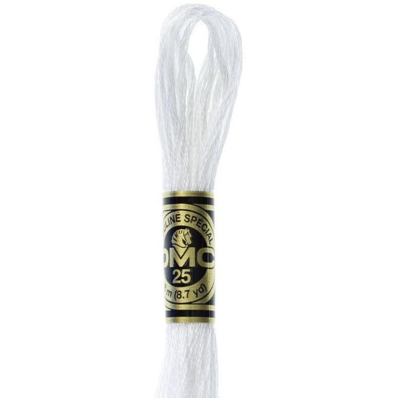 DMC Embroidery Floss, 6-Strand - Snow White #B5200