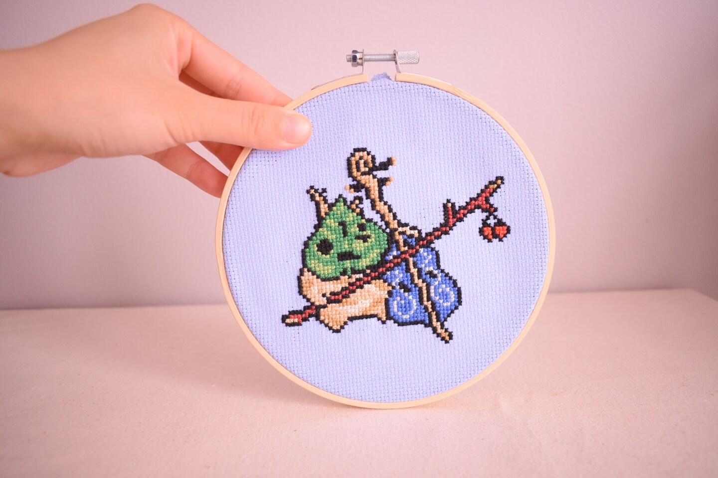 まろん　ハンドメイドオーダー Makar Cross Stitch kit, The legend of Zelda DIY Craft Kit, Makar