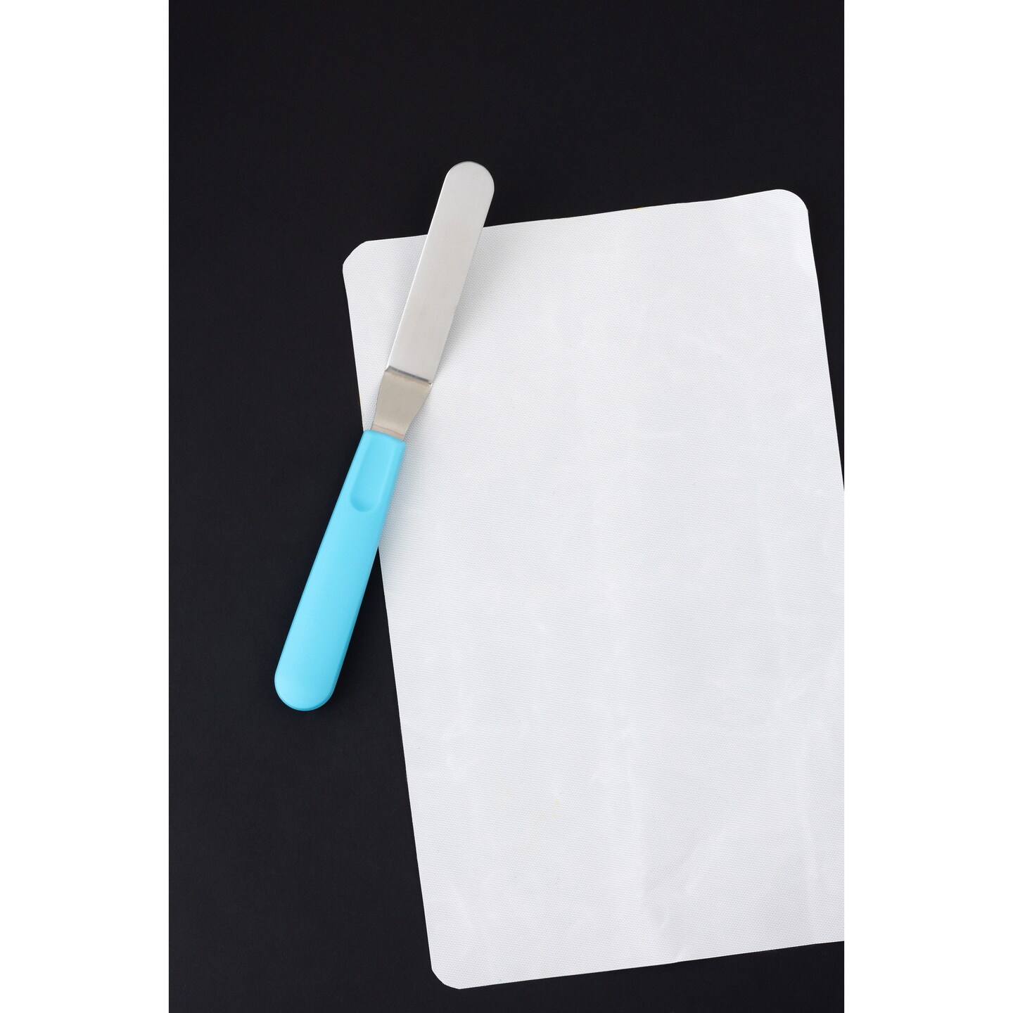 American Crafts Color Pour Stone Resin Tools 2/Pkg-Palette Knife And Silicone Mat