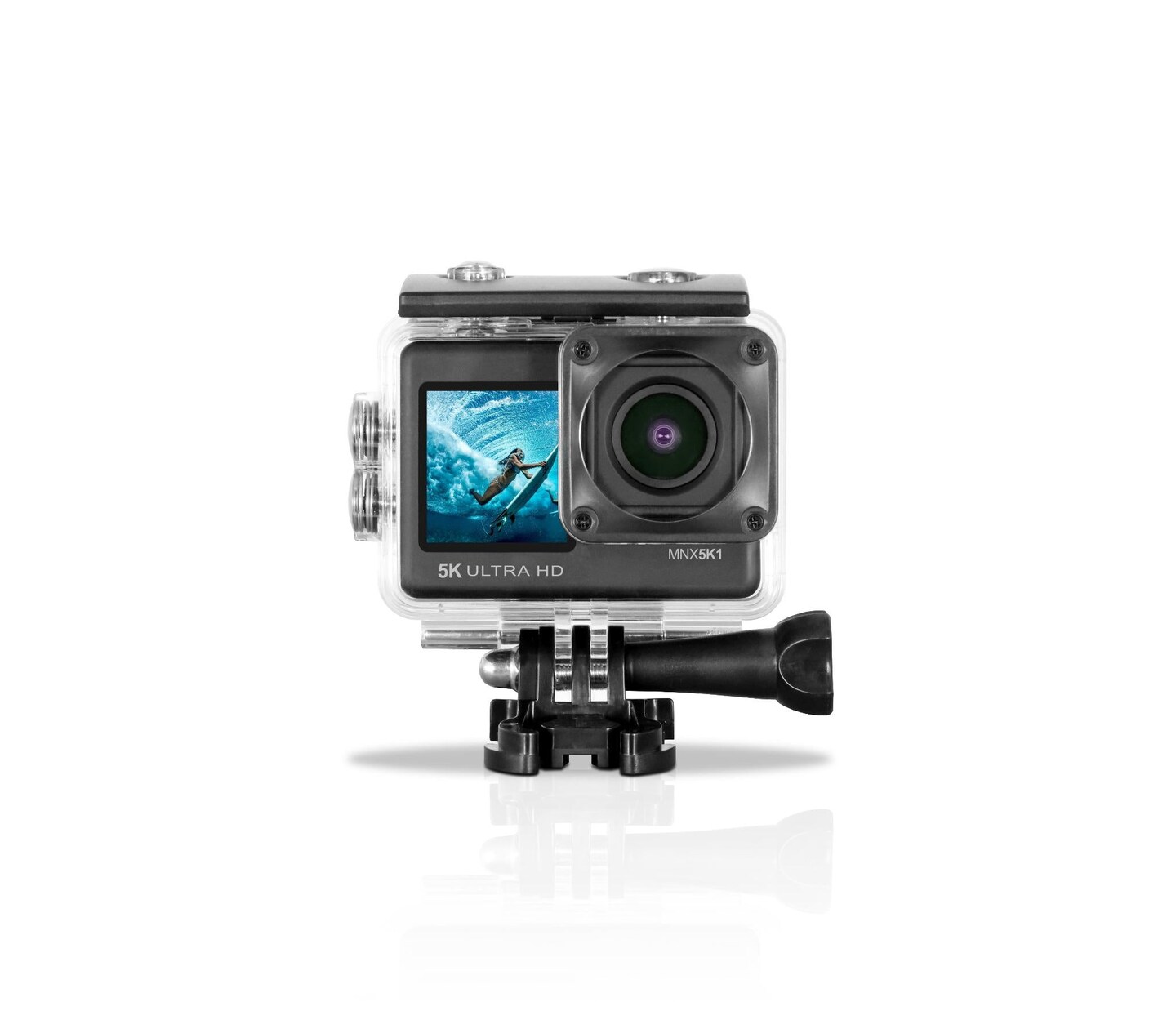 MNX5K1 5K Ultra HD Action Camcorder Kit with WiFi & Waterproof Housing