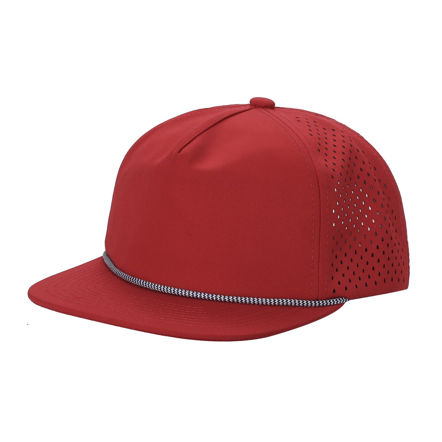 12 pack:5WPR 5-Panel Waterproof Hat with Rope Stylish & Durable
