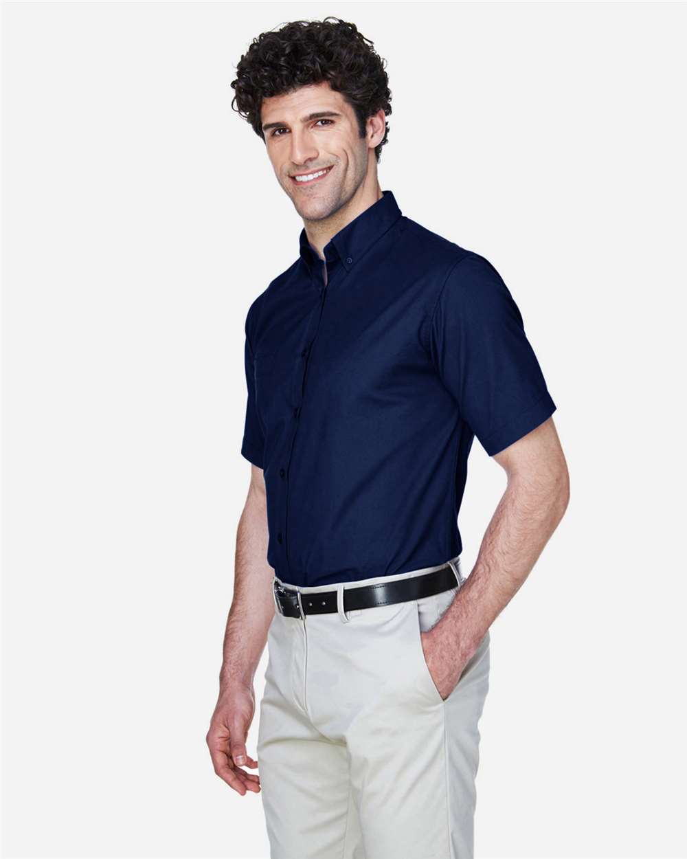 CORE365&#xAE; Men&#x2019;s Durable Twill Short Sleeve Dress Shirt