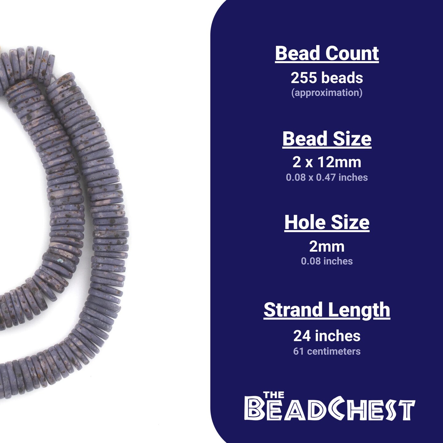 The Bead Chest 12mm Labradorite Bone Button Beads: Nepal Flat Round Disk Heishi Beads for DIY Necklace Jewelry Making