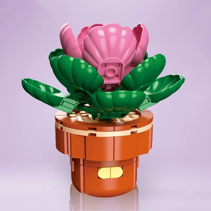 Plant Building Brick Kit - Biennial Herb by Wizardi F07N11-25-13(113)