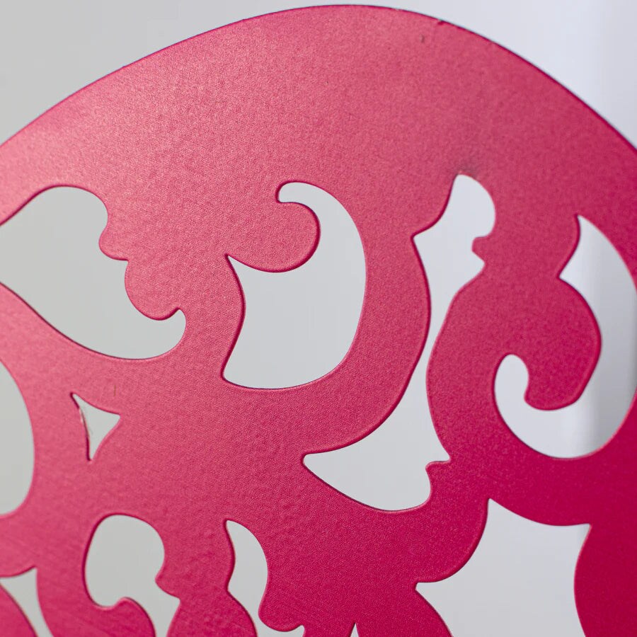 17&#x22; Metal Filigree Angel Wings: Hot Pink