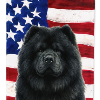 Bandiera Chow Chow 28x38 Cm Doppia Faccia - Bandiera Da Giardino In Poliestere Resistente Alle Intemperie