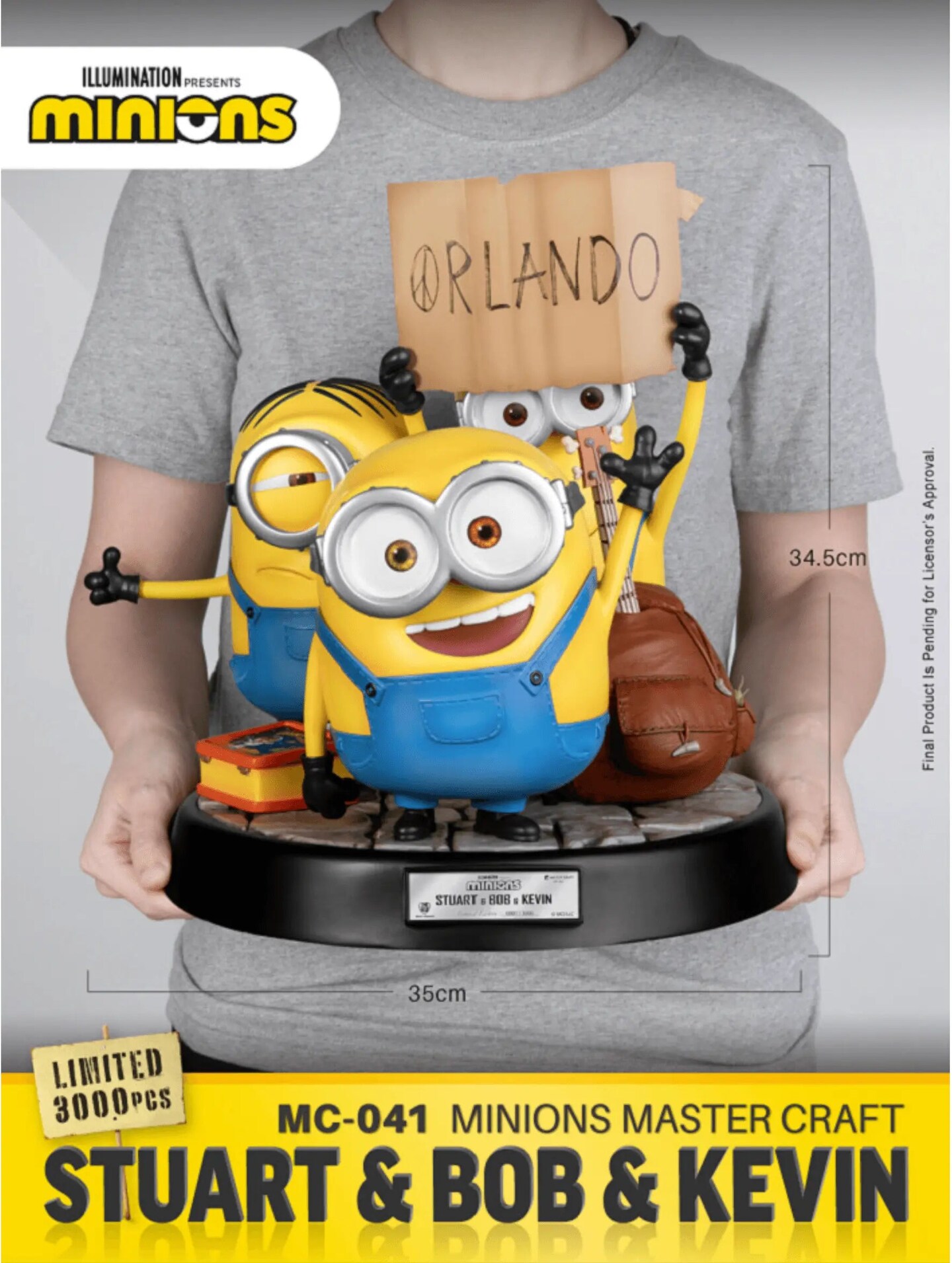 Despicable Me Minions Master Craft Table Top Statue