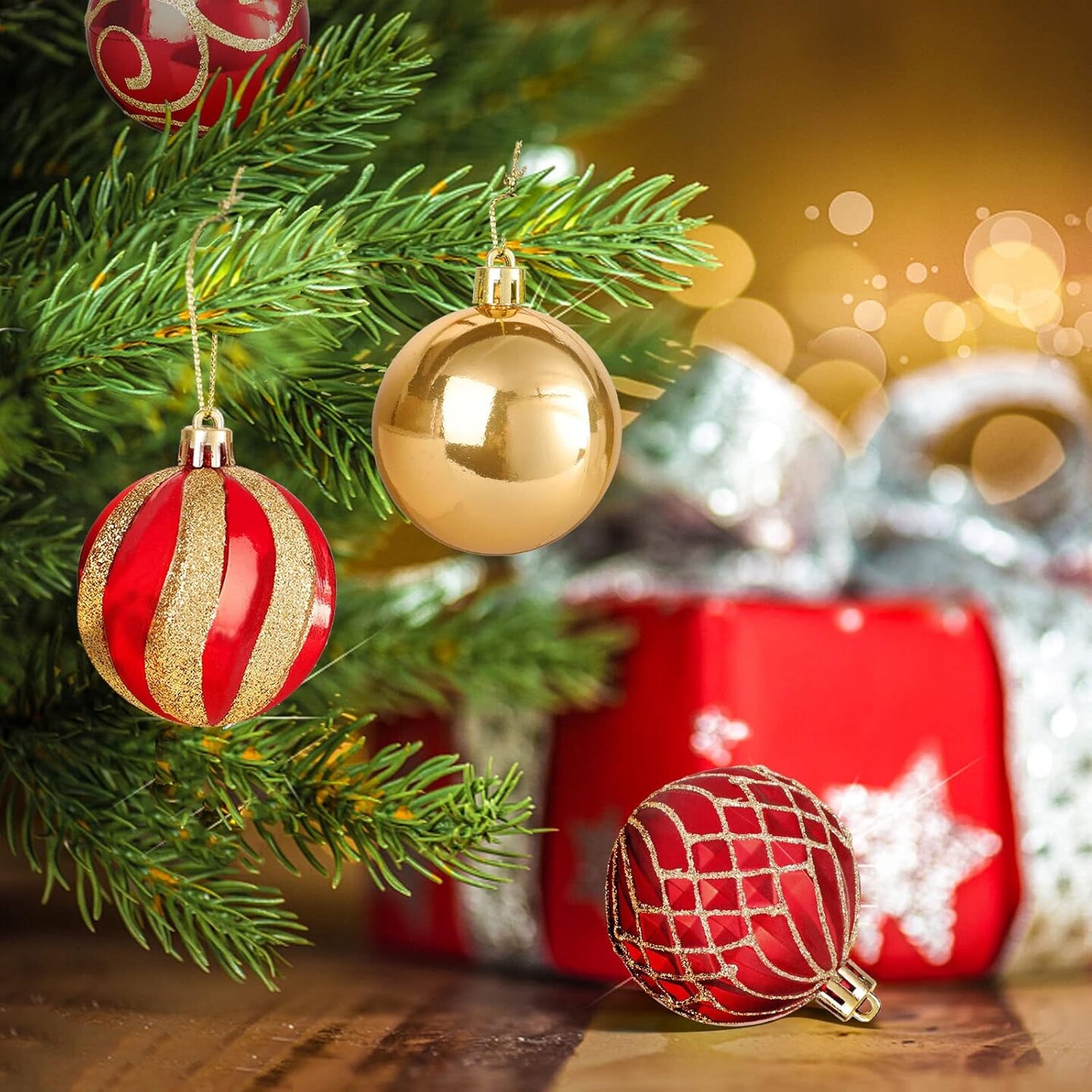 30pcs Christmas Tree Ball Ornaments Set