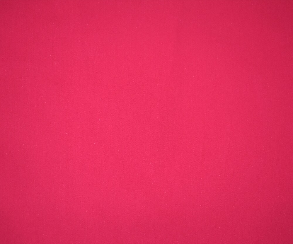 Hot Pink Cotton Twill Stretch Spandex Solid Twill Sateen Woven Fabric By the Yard