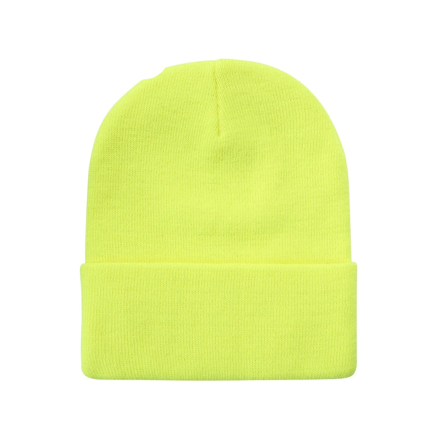 LB Long Beanie Acrylic Knit Hat for Cold Weather and Casual Style