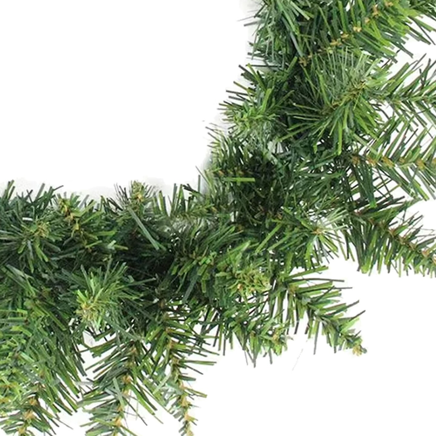 12" Unlit Artificial Buffalo Fir Wreath Holiday Greenery Accent for Indoor & Outdoor Decor