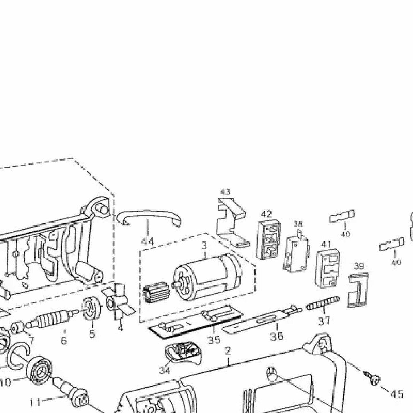 Screw for Micro Top MB-60 Emery EC-360 MB-360 Consew 501P Bosch 1925 Eastman