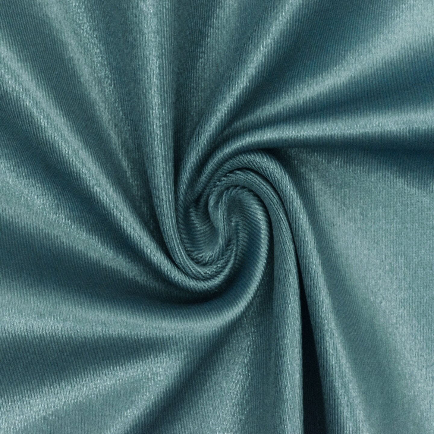 Vintage Teal Famous Maker Stretch Satin Tricot Swimwear Fabric By the Yard