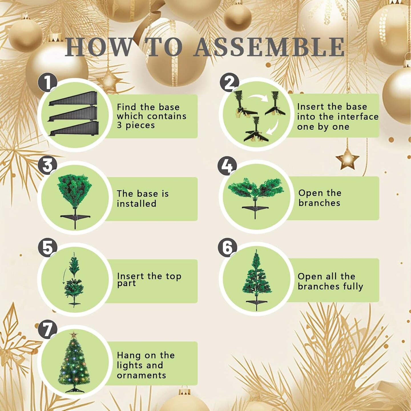 3FT Tabletop Christmas Tree (Green) 20&#x22;D x 20&#x22;W x 35&#x22;H