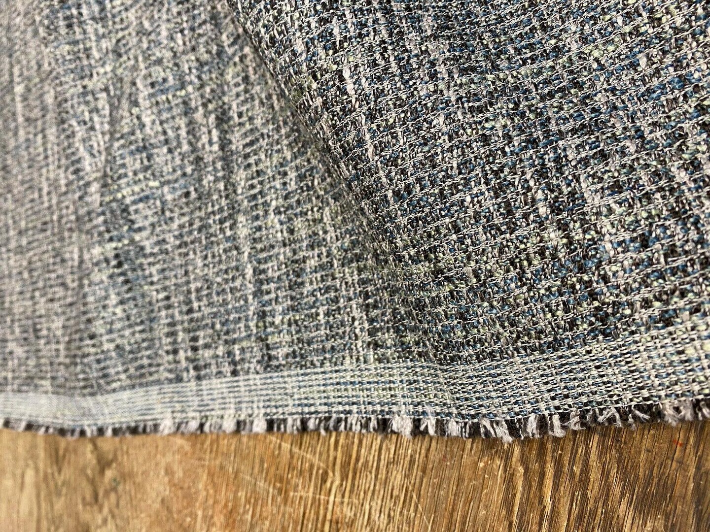 1 Yard Conjure Storm Tweed Upholstery Fabric Brown Green 54 Inch Width 71% Polyester 29% Rayon