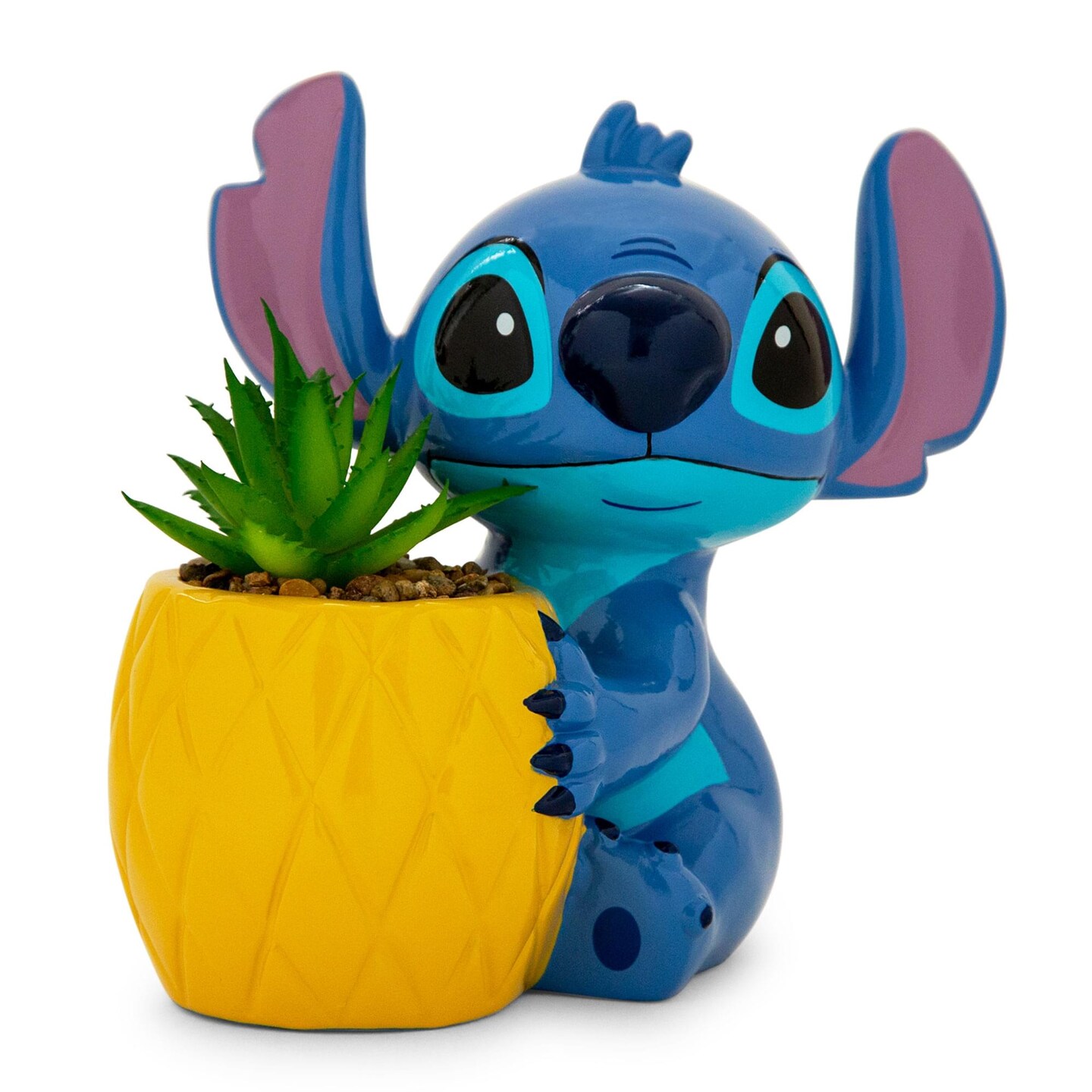 Disney Lilo &#x26; Stitch Pineapple 6-Inch Planter With Artificial Succulent