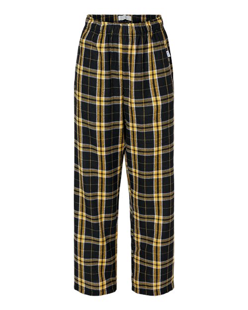 Boxercraft&#xAE; Youth Flannel Pants Soft Brushed Cotton, Elastic Waist &#x26; Relaxed Fit