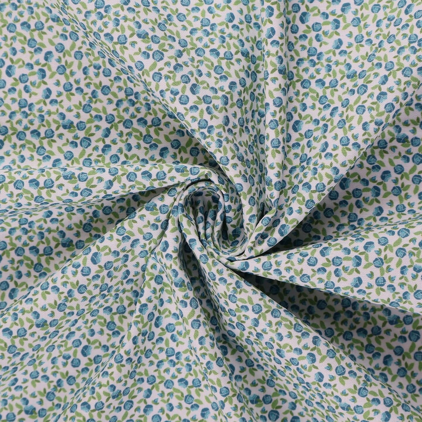 Mook Fabrics Calico Flowers Cotton Fabric [45 in. Wide] - By The Yard