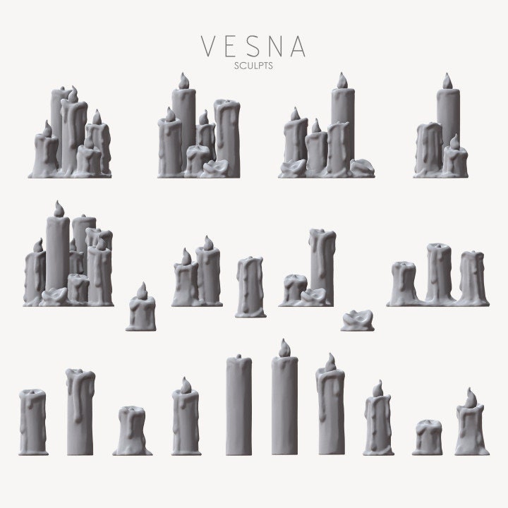 22 Candles DnD Dungeons and Dragons Tabletop RPG Figuring 