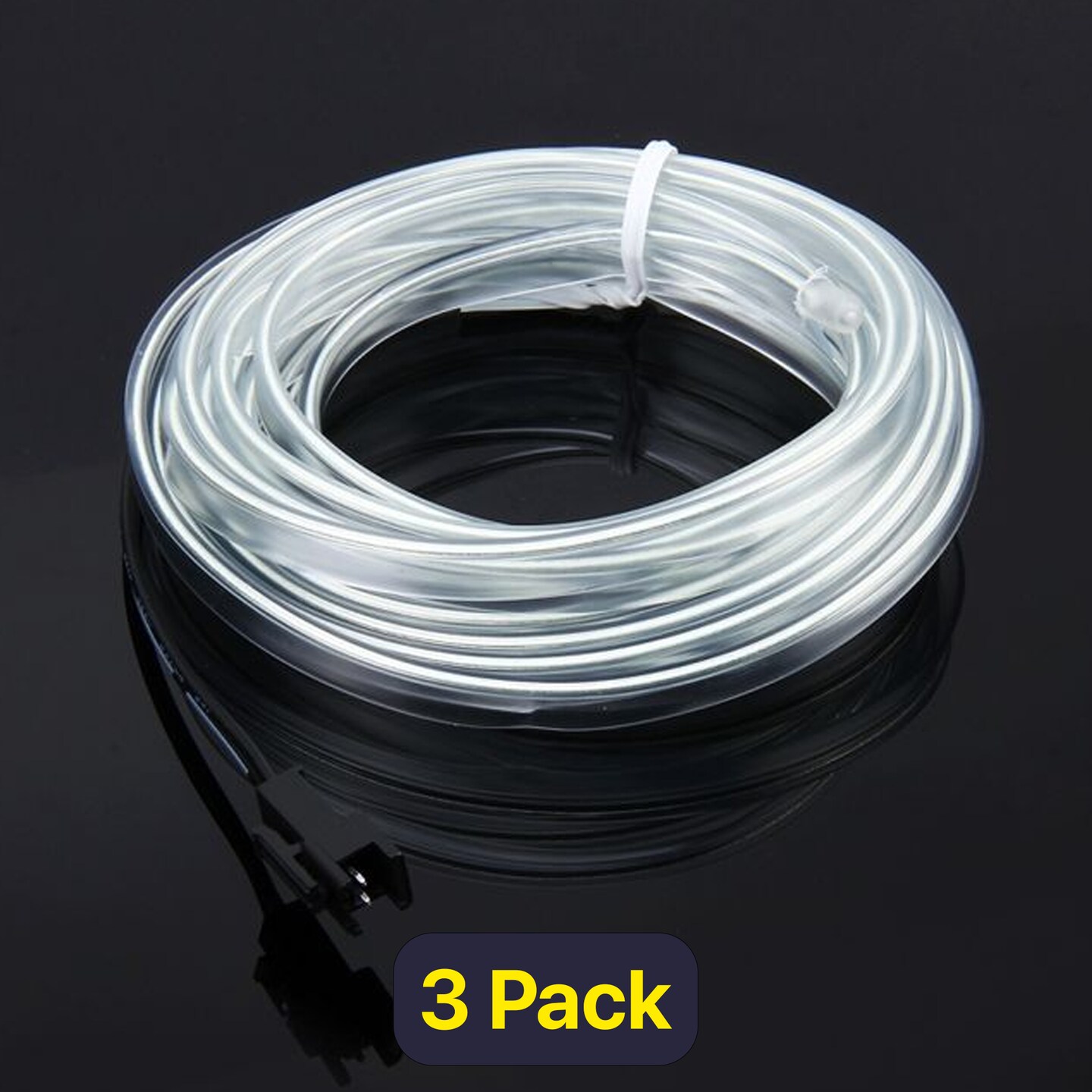 GlowTrail 6' Flexible Neon LED String — Versatile Wearable