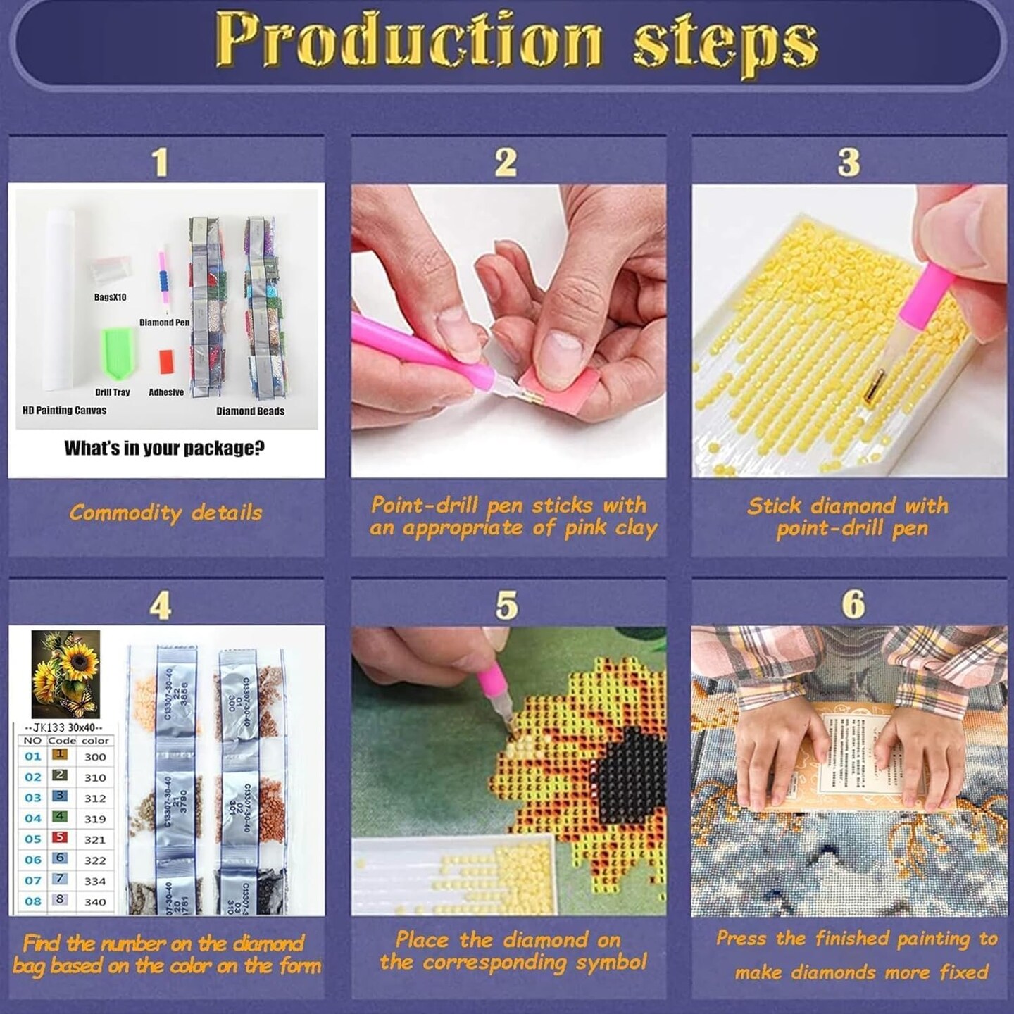 5D Diamond Painting Kits for Adults Beginners