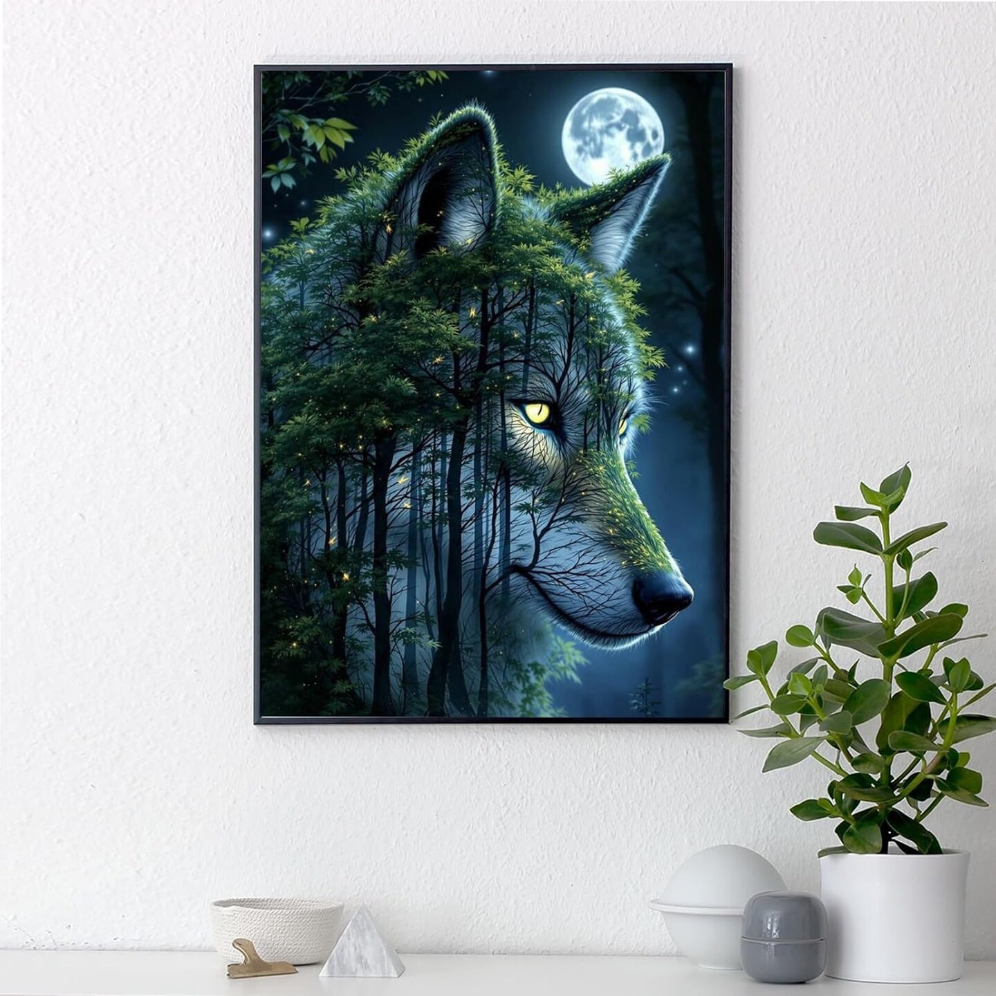Wolf Diamond Art Kits for Adults
