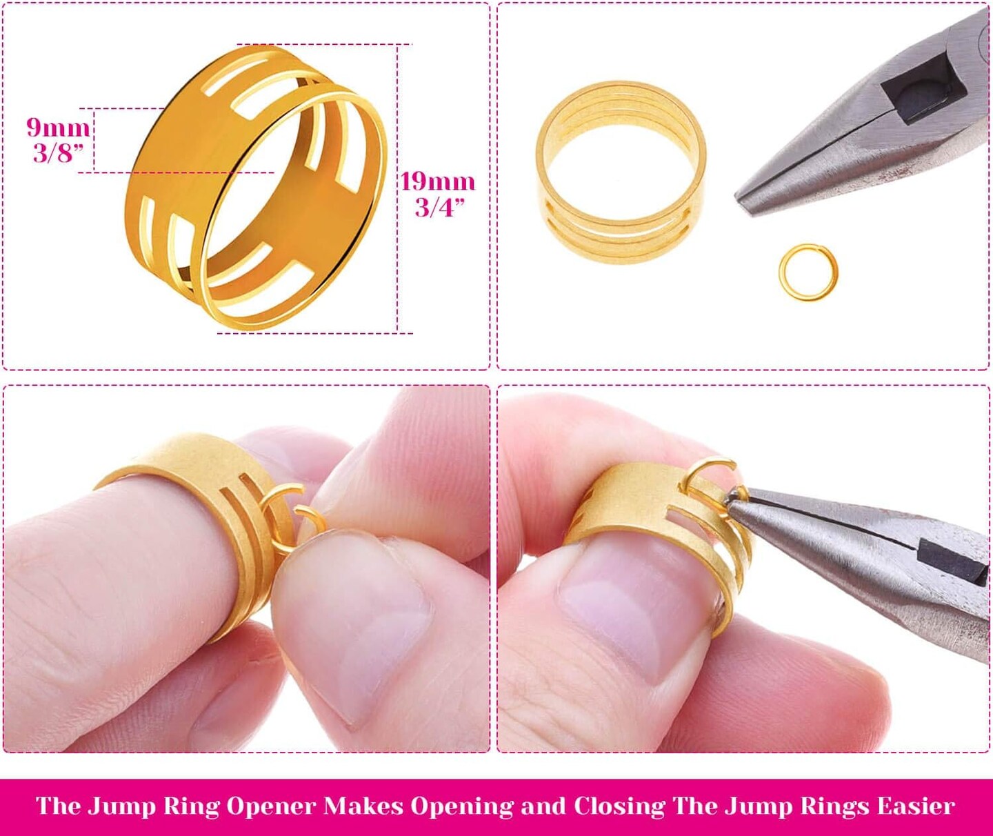 3200Pcs Jewelry Necklace Repair Kit with Jump Rings, Clasps (Bronze)
