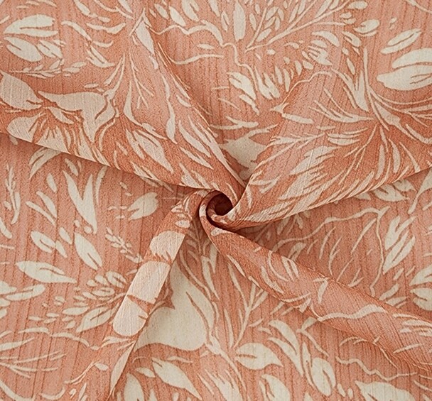 1 Yard Canyon Sunset Yoryu Chiffon Fabric, 57/58&#x201D; Wide, Lightweight Polyester for Apparel &#x26; Crafts