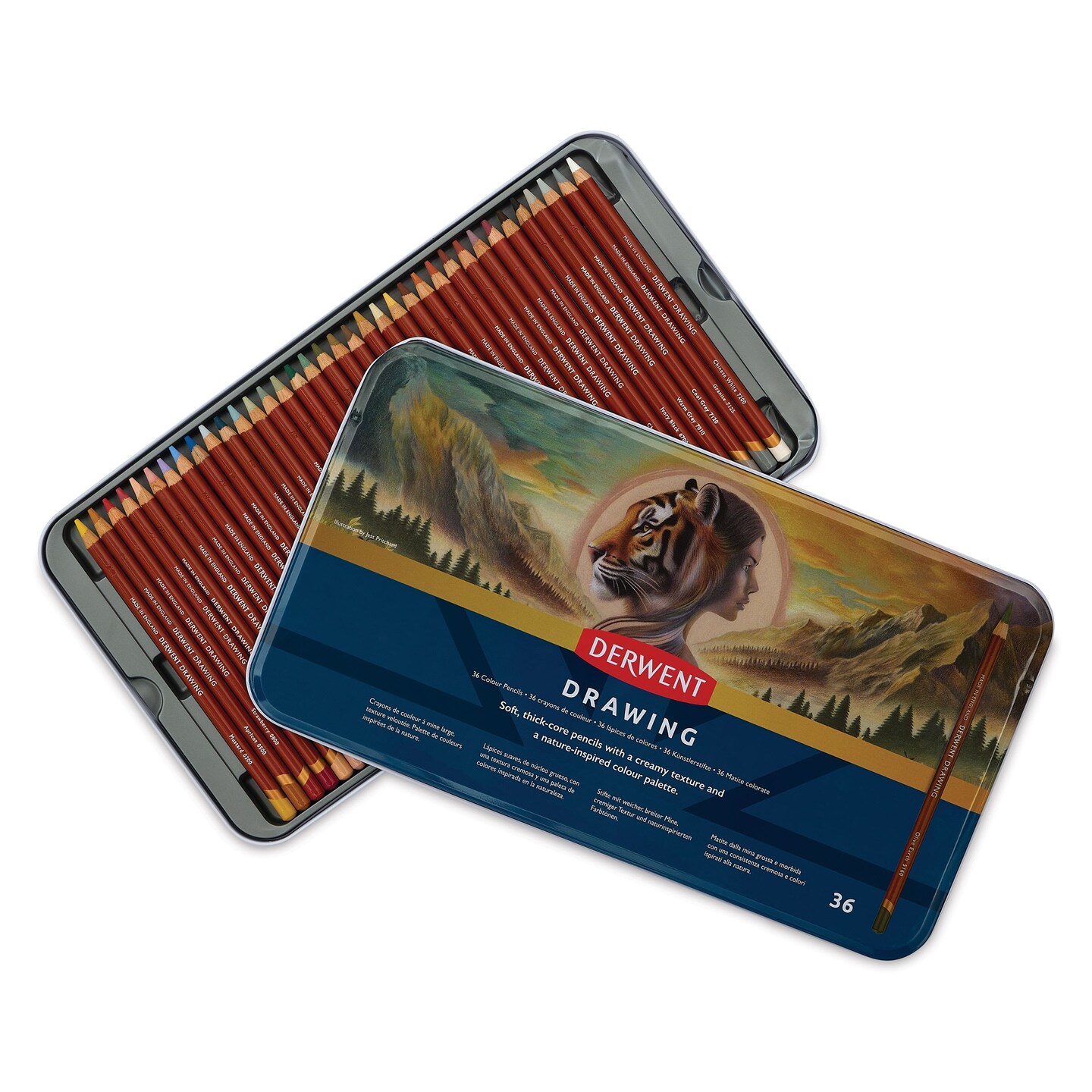 Derwent Drawing Pencils - Set of 36, Count: 1, Model: 2306557