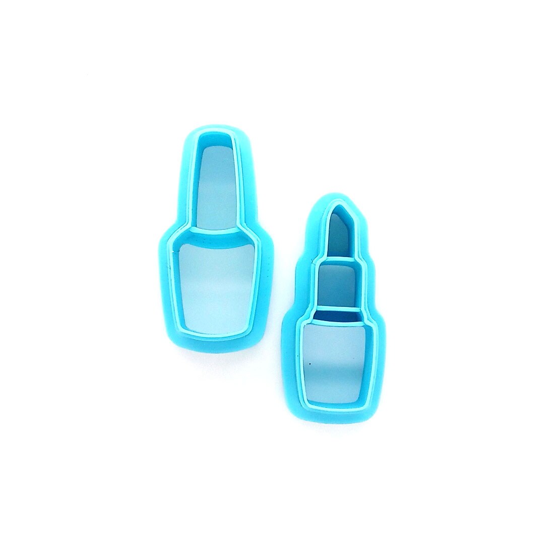 Lipstick and Nail Polish Clay Cutter Set, 2 pc, Adorabilities