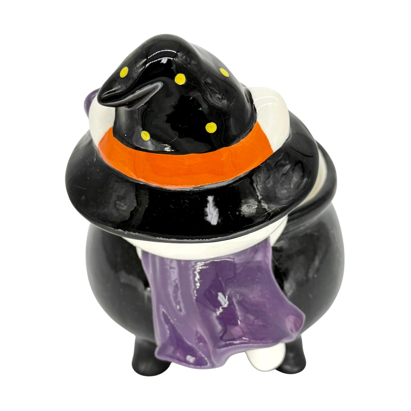 Blue Sky Clayworks Hello Kitty Halloween Mystical Witch Candy Bowl