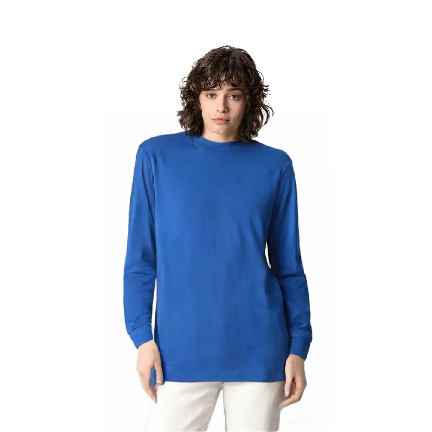 BELLA+CANVAS® Long Sleeve Heavy Cotton Jersey Tee for Everyday Wear, Casual Style & Layering Unisex Shirt