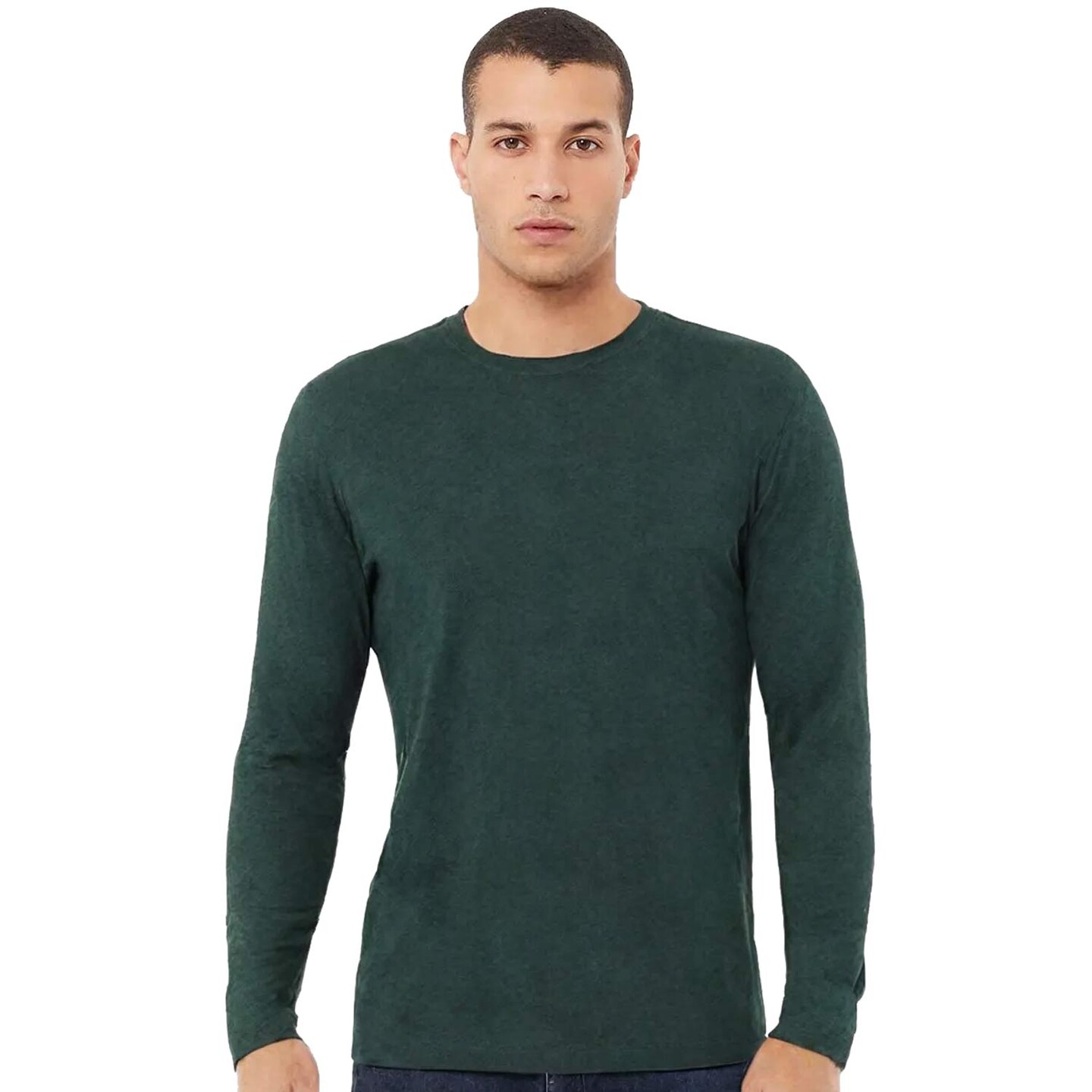 BELLA CANVAS Triblend Long Sleeve Tee Soft Lightweight Unisex Retail Fit Everyday Wear Shirt
