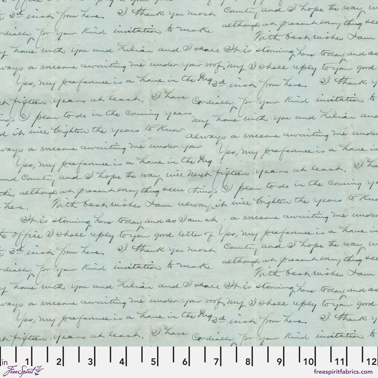 Script in Blue (pwth284.blue) | Eclectic Elements Palette in Blue | Tim Holtz | Free Spirit