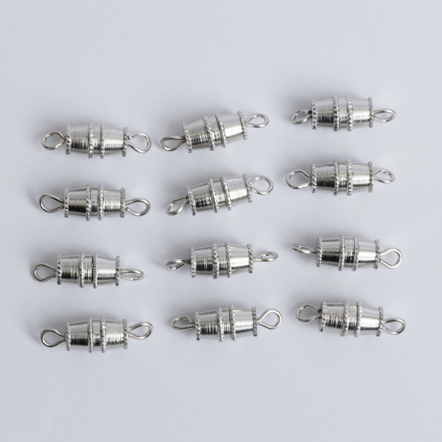 Screw Clasp Barrel Connectors 12 Pack Necklace Findings Jewelry Clasps