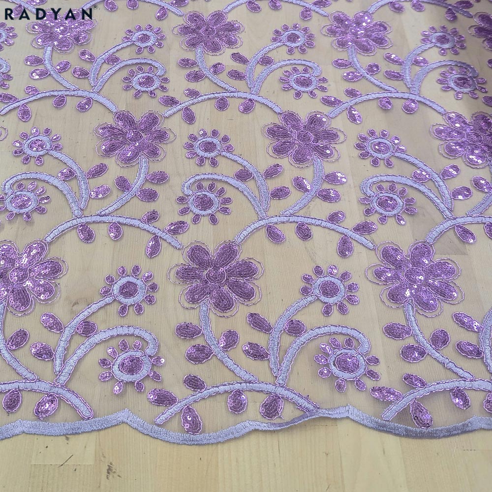 1 Yard Stretch Lace Polyester & Spandex Fabric for Apparel and Crafts 58/59 Inch Width