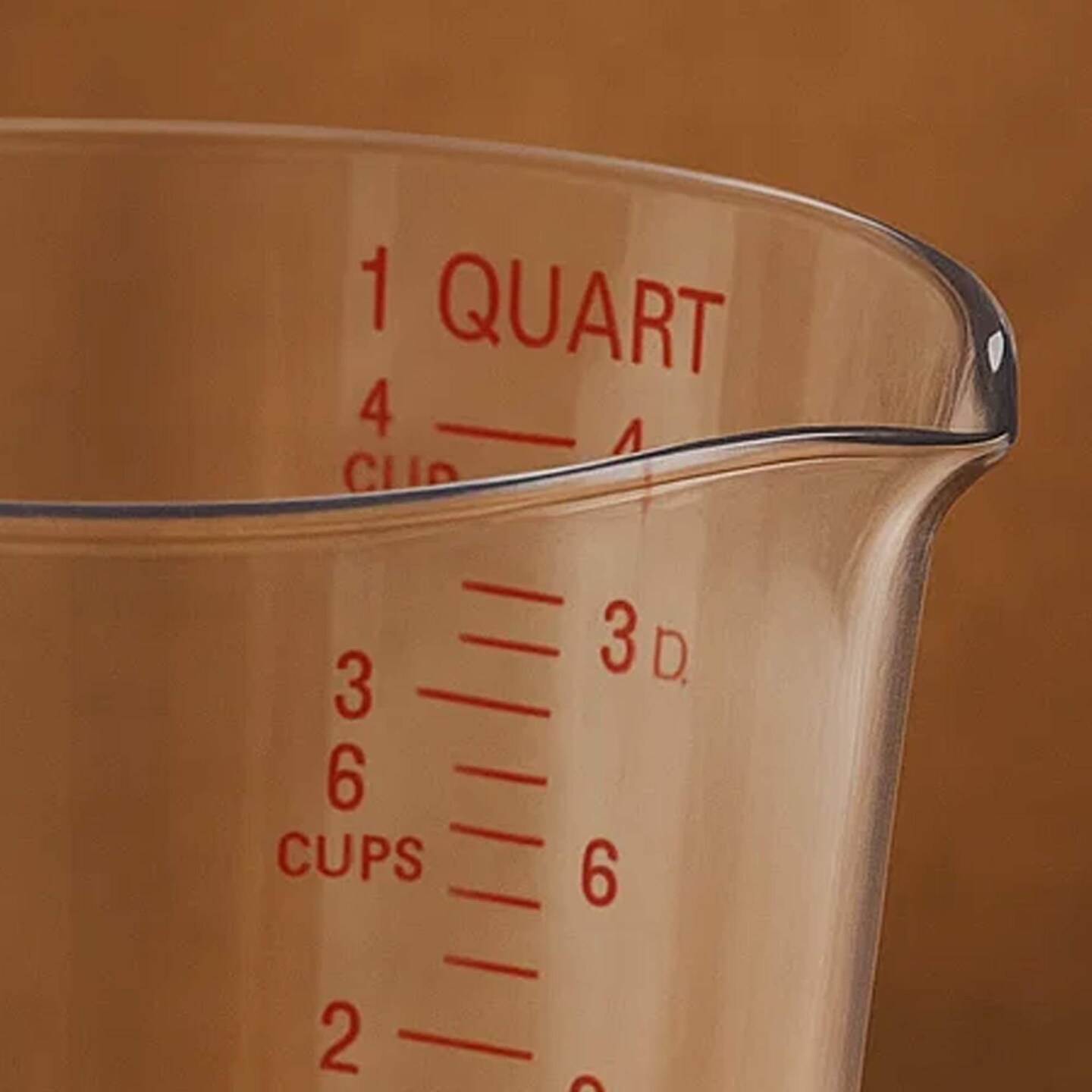 1 Qt Measuring Cup Clear Polycarbonate Stackable Design