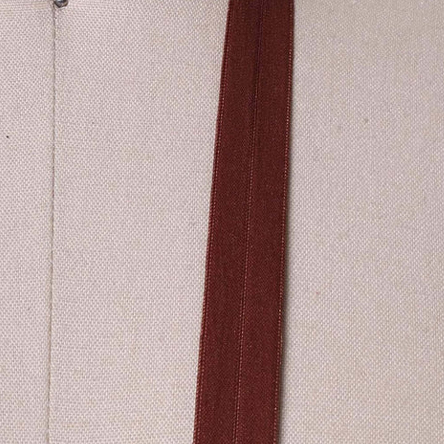 5/8&#x22; 3 Yards Cinnamon Brown Fold Over Elastic Trim Soft Stretch Sewing Craft Supplies