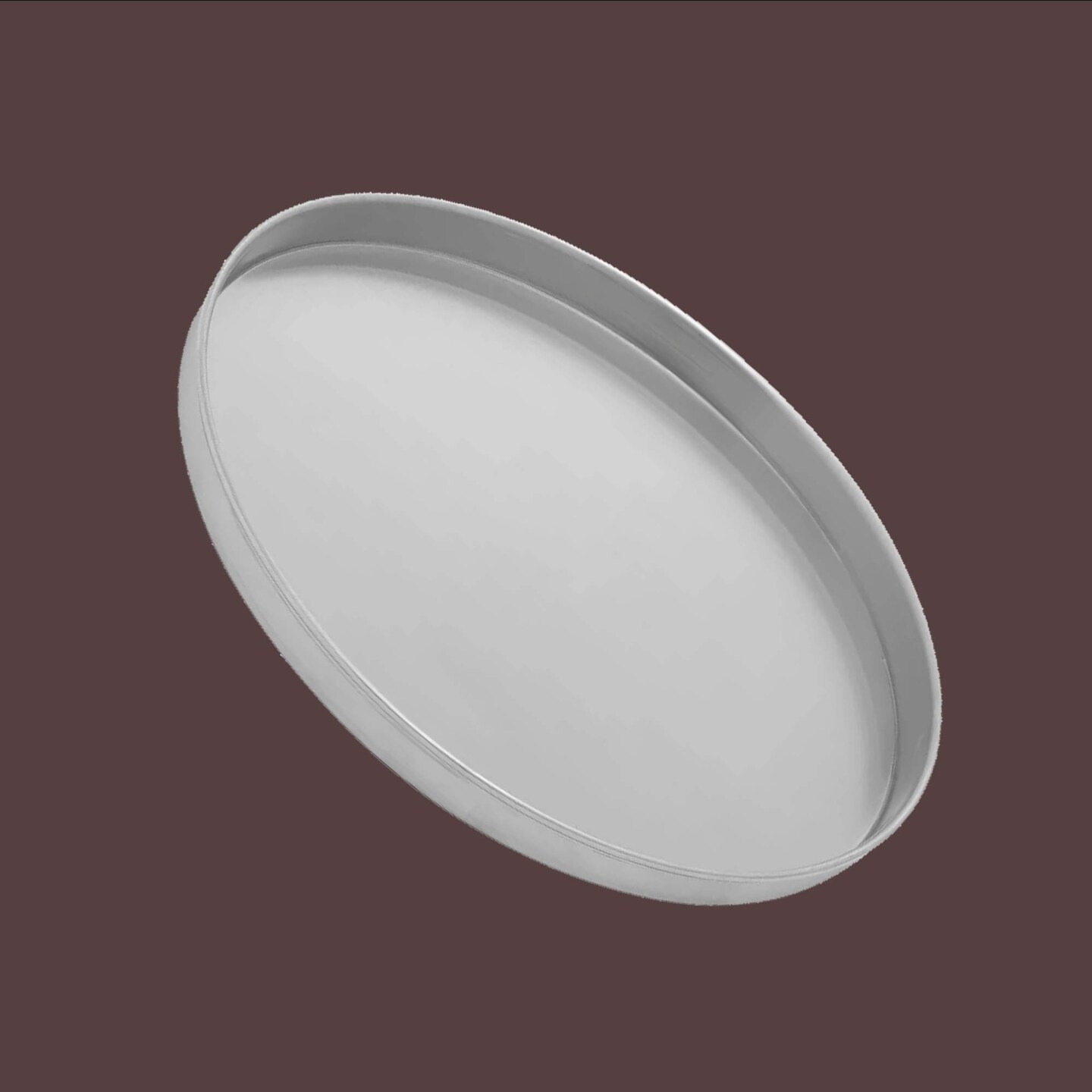 16&#x22; Deep Dish Solid Aluminum Pizza Pan