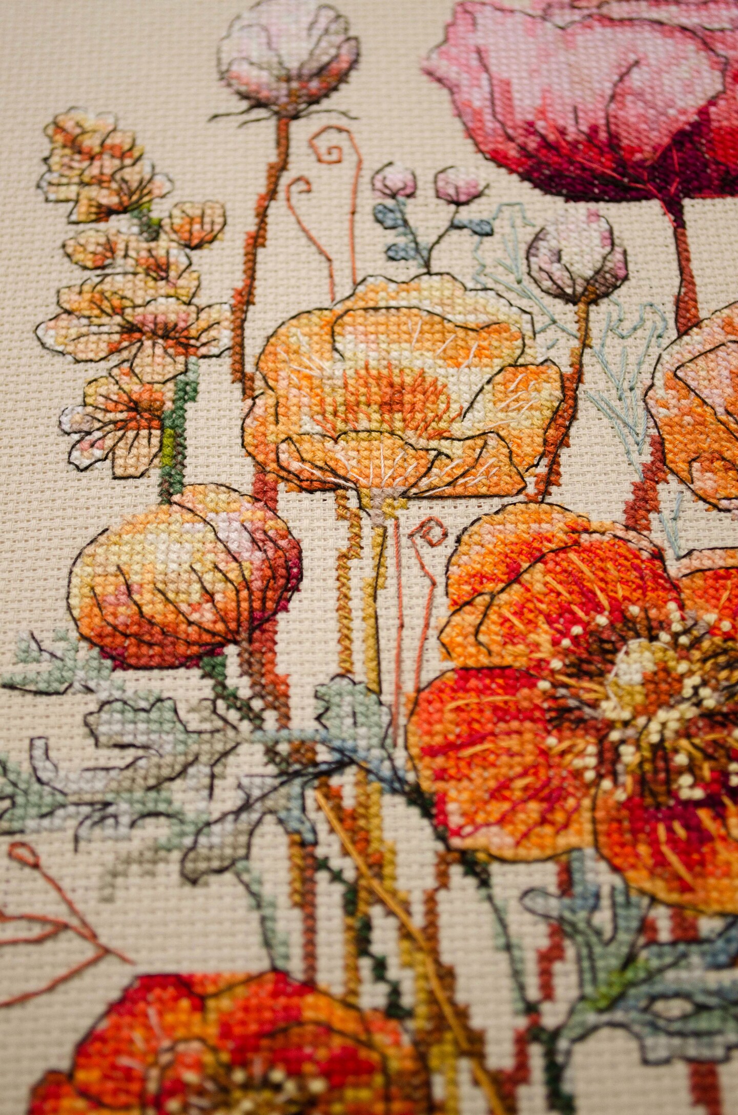 Cross-stitch kit - Meadow&#x60;s Whisper AH-270
