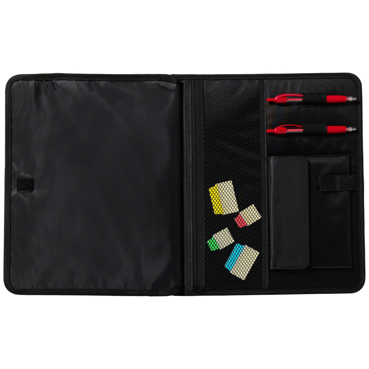 Avery Zipper 3 Ring Binder, 2" Round Rings, 375-Sheet Capacity, 2.8-Inch Wide Spine, Available in Purple or Black Binder, Color Received Will Vary (26076)