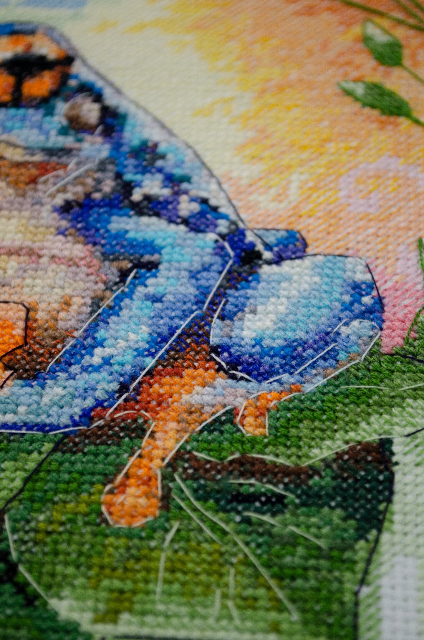 Water`s Shimmer Counted Cross-Stitch Kit by Abris Art AH-272