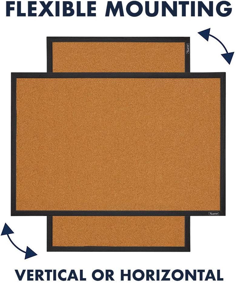 Cork Bulletin Board - Black Frame (2 FT by 3 FT)