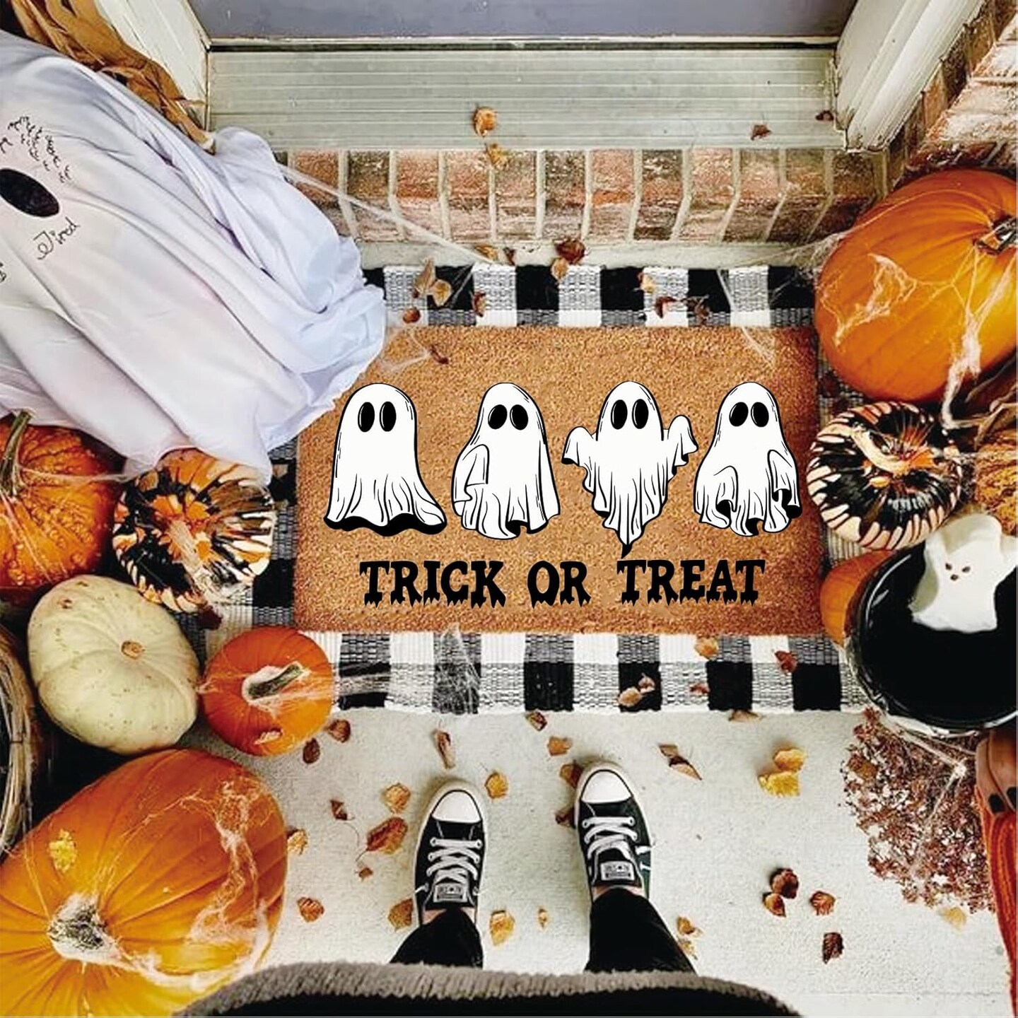Large Halloween Door Mats Stencils
