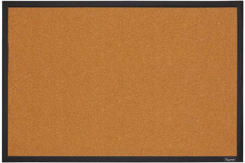 Cork Bulletin Board - Black Frame (2 FT by 3 FT)